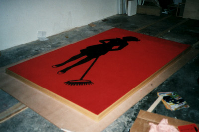 Anke Zürn, Ateliersituation 1998